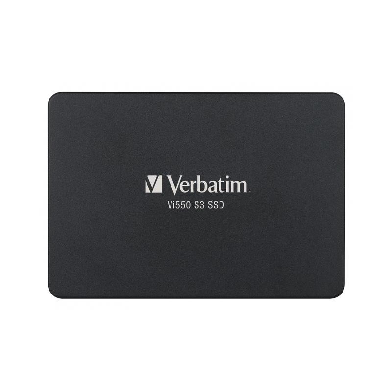 Dysk SSD wewnętrzny Verbatim Vi550 S3 256GB 2.5" SATA III czarny