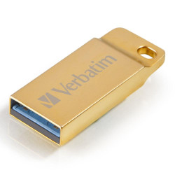 Pendrive Verbatim Metal Executive 16GB USB 3.0 Gold