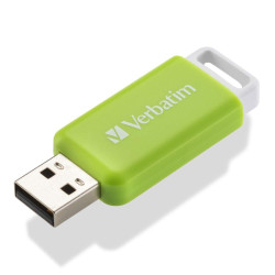 Pendrive Verbatim DataBar 32GB USB 2.0 Green