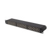 Patch panel Lanberg PPS5-1048-B 48 19" port 1U kat.5E FTP ekranowany czarny