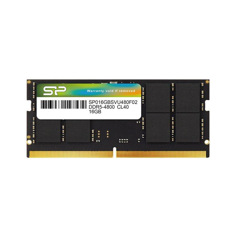 Pamięć SODIMM DDR5 Silicon Power 16GB (1x16GB) 4800MHz CL40 1,1V