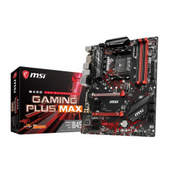 Płyta MSI B450 GAMING PLUS MAX /AMD B450/DDR4/SATA3/M.2/USB3.1/PCIe3.0/AM4/ATX