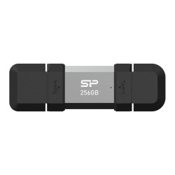 Pendrive Silicon Power Mobile C51 256GB USB-A USB-C 200 MB/s Srebrny