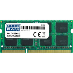 Pamięć SODIMM DDR3 GOODRAM 8GB 1600MHz  ded. do LENOVO (W-LO16S08G)