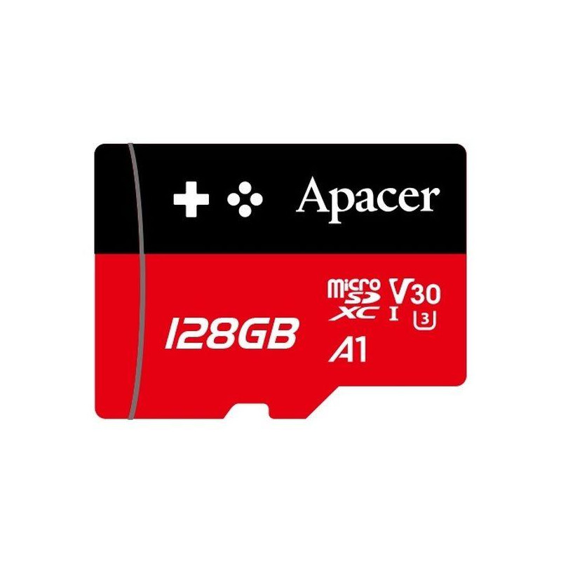 Karta pamięci microSDXC Apacer Gaming 128GB (100/80 MB/s) Class 10 UHS-I U3 V30 A1