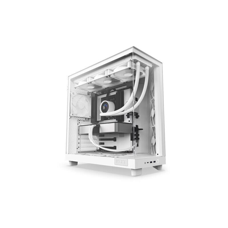 Obudowa NZXT H6 Flow Midi Tower biała z oknem