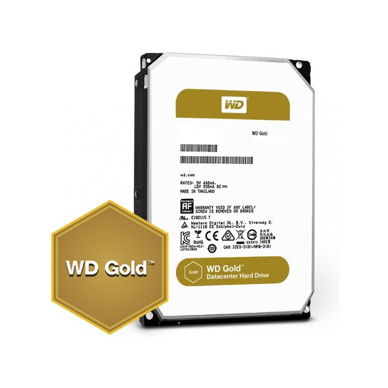 Dysk WD Gold™ WD6004FRYZ 6TB 3,5" 7200 256MB SATA III