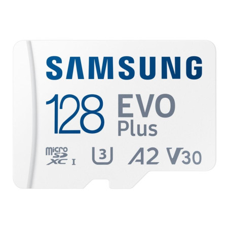 Karta pamięci Samsung EVO Plus 2024 microSDXC 128GB UHS-I U3 A2 V30 + adapter