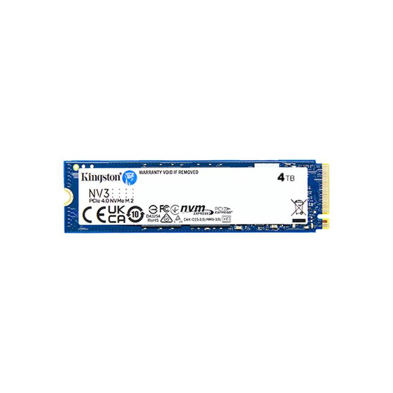 Dysk SSD Kingston NV3 M.2 PCIe 4.0x4 NVMe 4TB (6000/5000MB/s) 2280