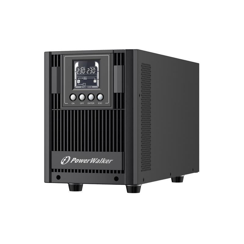 Zasilacz awaryjny UPS Power Walker On-Line 2000VA AT 4x FR Out, USB/RS-232, LCD, Tower, EPO - USZ OPAK