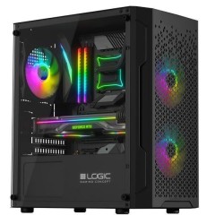 Obudowa LOGIC ARAMIS ARGB mATX/mITX Mini USB 3.0 Black bez zasilacza - USZ OPAK