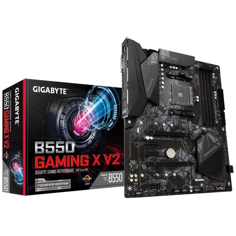 Płyta Gigabyte B550 GAMING X V2 /AMD B550/DDR4/SATA3/M.2/USB3.1/PCIe4.0/AM4/ATX - POSERWI